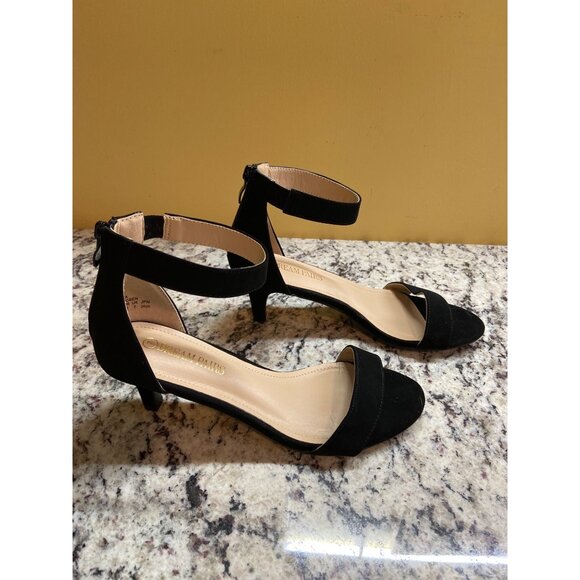 Style & Co Block Sandals Ankle Strap Sandals Kitten Heel Paycee Minimalist - Picture 4 of 7